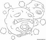 Pokemon Weezing Coloring Pages Printable Gerbil Lilly Lineart Print Color Drawing Deviantart Info sketch template