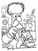 Coloring Science Pages Printable Lab Kids Scientist Draw Chemistry Cliparts Week Drawing Beaker Mad Muppets Clipart Cool Print Sheets Clip sketch template