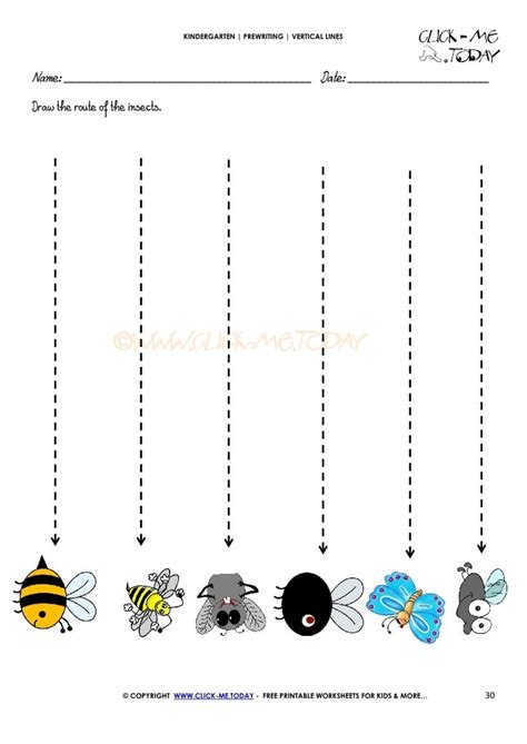 horizontal  worksheet