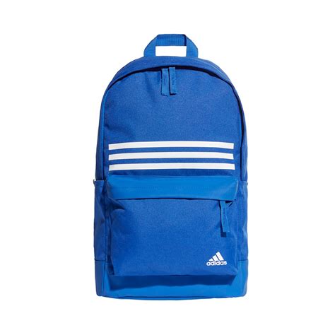 adidas classic  stripes pocket rugtas blauwwit tennisracketsunl