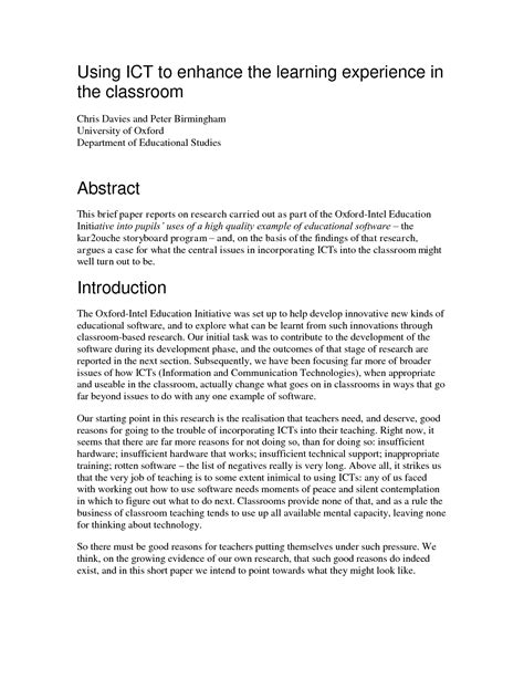 sample abstract  research paper examples abstracts research paper sample