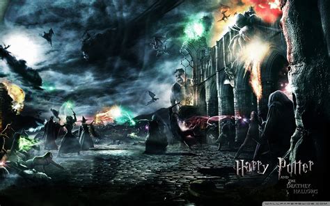 harry potter and the deathly hallows ultra hd desktop background wallpaper for 4k uhd tv