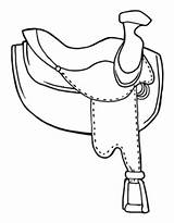 Saddle Horse Coloring Clipart Clip Pages Western Outlined Cliparts 1011 Weatern Library Outline Gograph Link Please Using Depositphotos Fotosearch Vectors sketch template