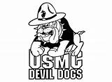 Usmc Devil Dog Drawing Logo Marines Clipart Dogs Getdrawings Birthday Happy Drawings sketch template