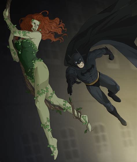 commission ivy and batman poison ivy dc comics batman