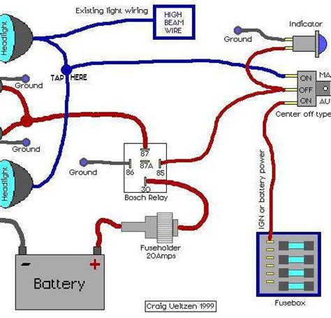 spotlight wiring diagram