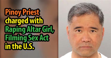 pinoy priest arrested for raping altar girl and filming sex