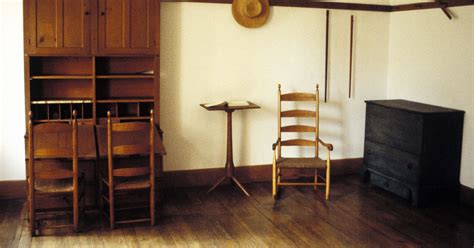 shaker furniture  invented   celibate religious sect curbed