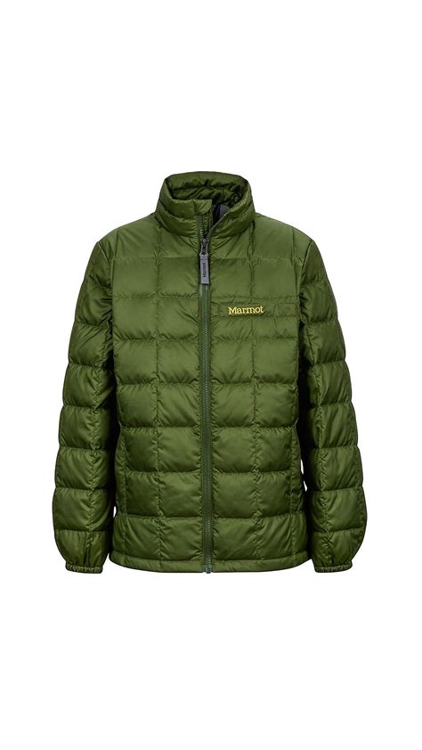 marmot ajax jacket boys greenland medium kids clothing size medium center  length