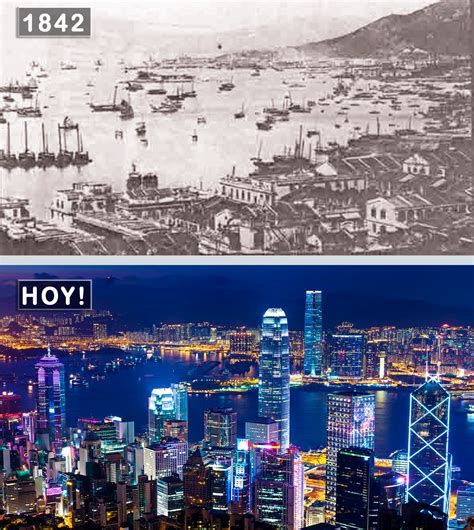12 Increíbles Imágenes De Ciudades Antes Y Después