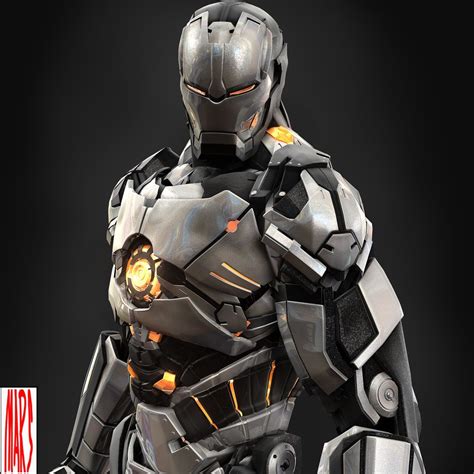 slick iron man armor designs  mars geektyrant