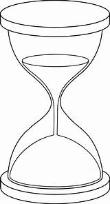 Hourglass Drawing Line Coloring Clock Clip Pages Tattoo Sand Drawings Ampulheta Hour Sanduhr Broken Colorir Para Template Time Body Outline sketch template