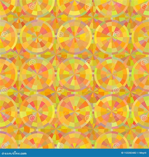 bright circular tiled vector seamless pattern stock photo image  mosaic juicy