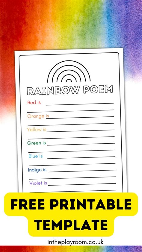 poem activities printable activities  kids  printable