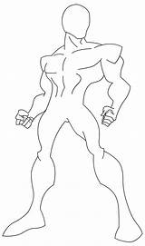 Body Template Superhero Outline Fun Coloring Deviantart Flying Templates Sketches Sketch Pages Bodies sketch template