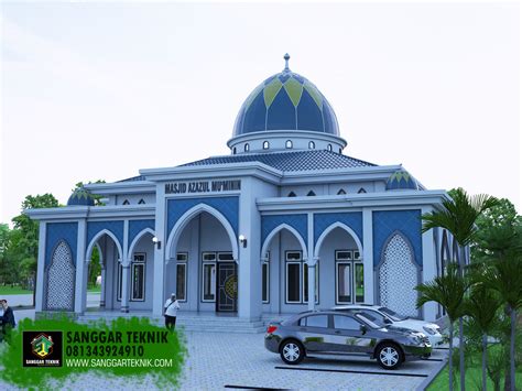 desain masjid minimalis modern   lantai sanggar teknik