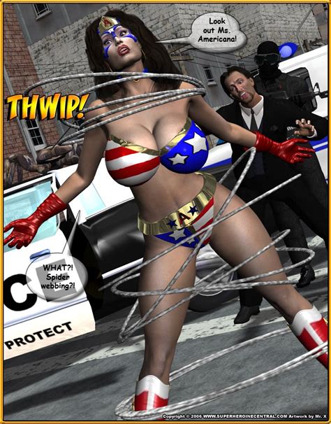 Ms Americana Spider Attack By Mr X Porn Comics Galleries