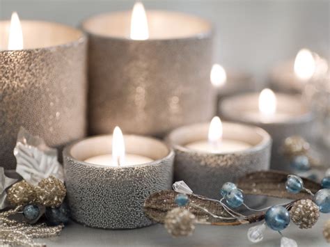 silver christmas candles pictures   images  facebook