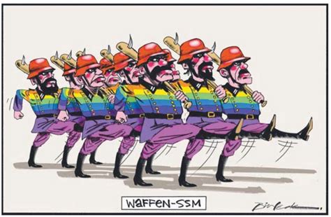 The Australian S Nazi Cartoon Described As Being