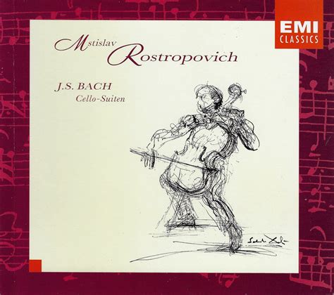 rostropovich bach 6 solo cello suites emi del