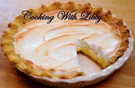 Homemade Lemon Meringue Pie Cooking With Libby