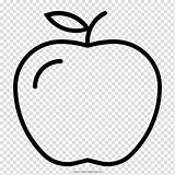 Manzana Clipart Apple Drawing Fruit Coloring Clipground Book Transparent sketch template
