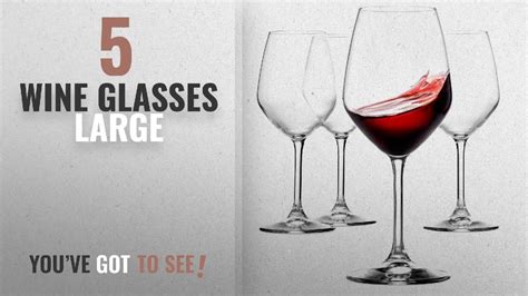 Best Wine Glasses Large [2018] Paksh Novelty Italian Red Wine Glasses