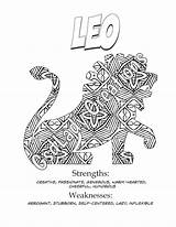 Leo Coloring Zodiac Astrology Pages Print Adult Signs Novelty Printable Designlooter Choose Board Gift Horoscope 38kb 730px sketch template