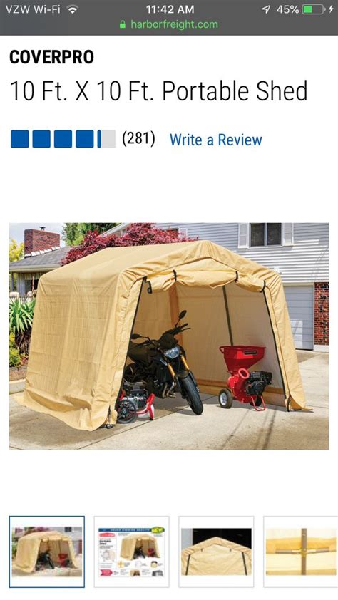 coverpro portable shed  sale  newberg  offerup