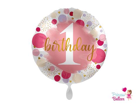balloon   st birthday happy birthday number  etsy