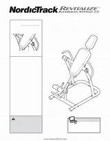 Inversion Revitalize Nordictrack Manual Bench English Model sketch template