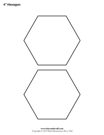 hexagon template   tim van de vall
