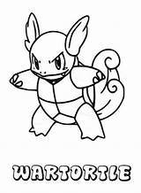 Wartortle Coloring Pages Getcolorings Pokemon Color sketch template