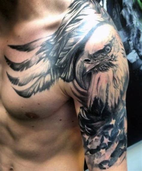Eagle Tattoo Designs For Men Ideas That Soar High Pertaining To Eagle