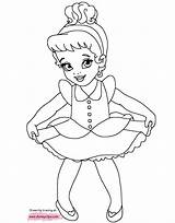 Princesses Cinderella Princesas Diznijeve Bojanke Disneyclips Draw Prinzessin Bubakids Mehr sketch template