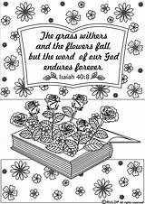 Coloring Bible Pages Verse Verses Printable Scripture Thank Adults Adult Visit Scriptures Sheets Cards sketch template