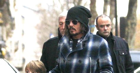 Pictures Of Johnny Depp And Son Jack In France Popsugar