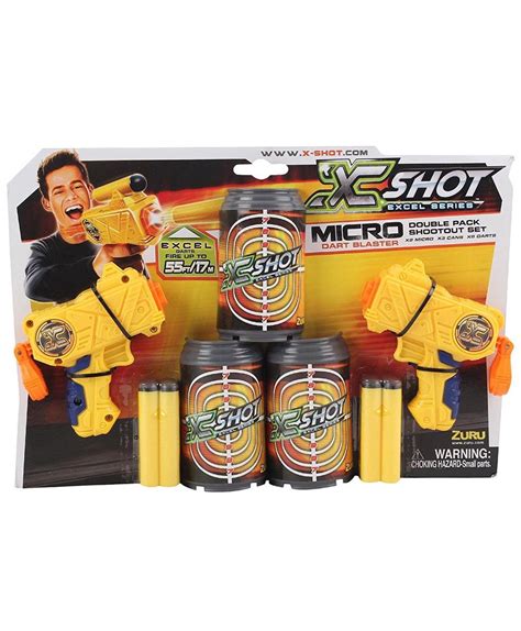 xshot excel double micro dart gun shootout set buy    nile
