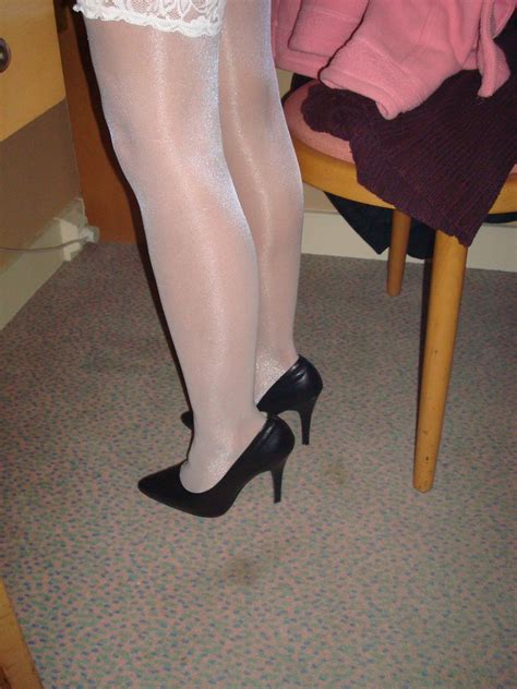Girlfriend In Stockings And Heels
