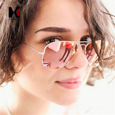 shauna classic women polarized pilot sunglasses brand designer men