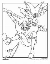 Coloring Aang Airbender Momo Recortar Mewarnai Pegar Kolorowanki Ausmalbild Legenda Aanga Coloringpages Colori sketch template