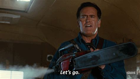 fight me season 1 by ash vs evil dead find and share on giphy