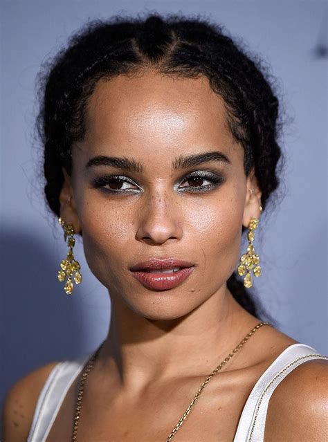 Zoe Kravitz’s Nearly Nude Ensemble Relies On A Few Um Well Placed Patches