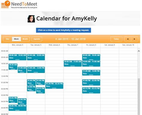 scheduling tool     meet personal calendar url