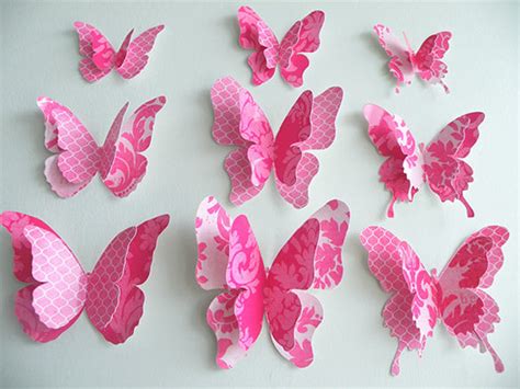 psd paper butterfly templates designs
