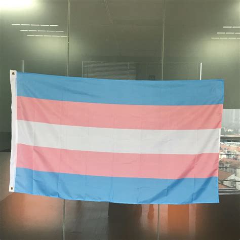 lgbt 3x5 ft transgender flag vivid color and uv fade resistant double