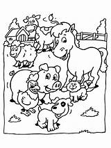Dieren Kleurplaten Boerderij Hewan Tekeningen Mewarnai Kleuren Uitprinten Binatang Animasi Bergerak Jonge Printen Af Tekening Animaatjes Desnhos Dier Animierte Paard sketch template