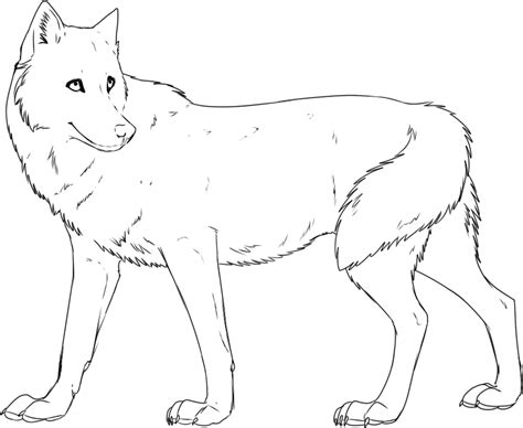 wolves  coloring pages