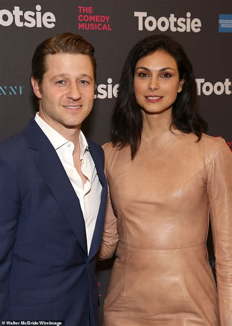 Morena Baccarin Dons Nude Leather Dress At Broadway