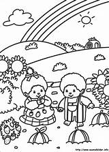 Monchhichi sketch template